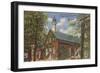 Home Moravian Church, Winston-Salem, North Carolina-null-Framed Art Print