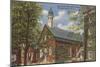 Home Moravian Church, Winston-Salem, North Carolina-null-Mounted Art Print