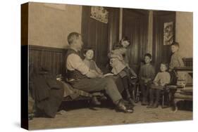 Home of Alfred Benoit in New Bedford, Massachusetts-Lewis Wickes Hine-Stretched Canvas