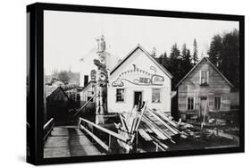 Home of Chief Ko-Teth Sha-Doc, Ketchikan, Alaska-Charles Clenton Page-Stretched Canvas