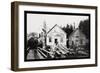 Home of Chief Ko-Teth Sha-Doc, Ketchikan, Alaska-Charles Clenton Page-Framed Art Print