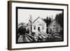 Home of Chief Ko-Teth Sha-Doc, Ketchikan, Alaska-Charles Clenton Page-Framed Art Print