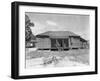 Home of cotton sharecropper Floyd Borroughs in Hale County, Alabama, c.1936-Walker Evans-Framed Photographic Print