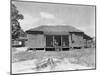 Home of cotton sharecropper Floyd Borroughs in Hale County, Alabama, c.1936-Walker Evans-Mounted Photographic Print