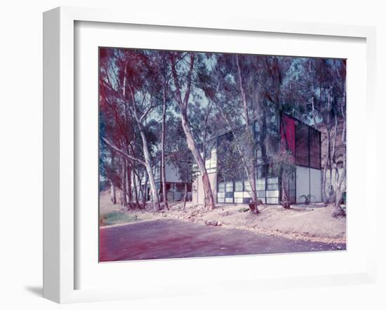 Home of Designer Charles Eames-Peter Stackpole-Framed Photographic Print