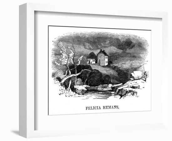 Home of Felicia Hemans-null-Framed Art Print