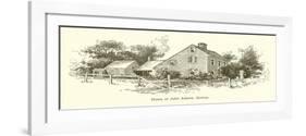 Home of John Adams, Quincy-null-Framed Giclee Print