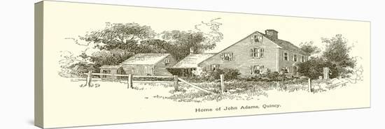 Home of John Adams, Quincy-null-Stretched Canvas