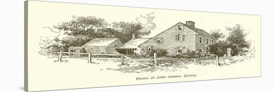 Home of John Adams, Quincy-null-Stretched Canvas