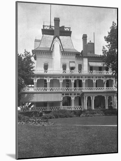 Home of John D. Rockefeller, Forest Hill, Cleveland, Ohio-null-Mounted Photographic Print