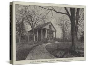 Home of John Greenleaf Whittier, Amesbury, Massachusetts-null-Stretched Canvas