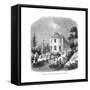 Home of Laplace-null-Framed Stretched Canvas