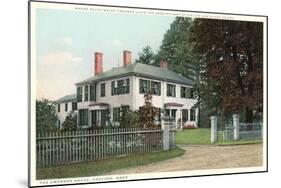 Home of Ralph Waldo Emerson, Concord-null-Mounted Art Print