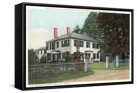 Home of Ralph Waldo Emerson, Concord-null-Framed Stretched Canvas