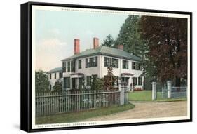 Home of Ralph Waldo Emerson, Concord-null-Framed Stretched Canvas