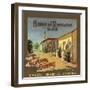 Home of Ramona Brand - Camulos, California - Citrus Crate Label-Lantern Press-Framed Art Print