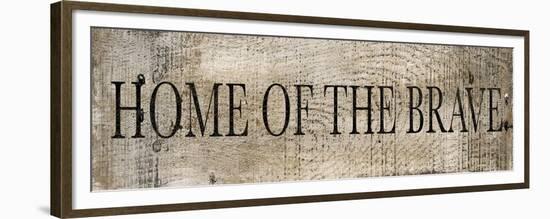 Home of the Brave-null-Framed Premium Giclee Print