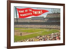 Home of the Minnesota Twins-null-Framed Premium Giclee Print