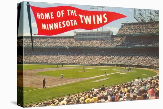 Home of the Minnesota Twins-null-Stretched Canvas