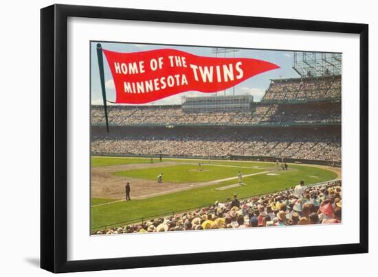 Home of the Minnesota Twins-null-Framed Art Print