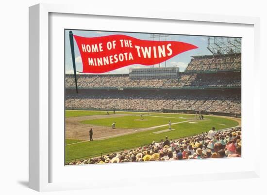 Home of the Minnesota Twins-null-Framed Art Print