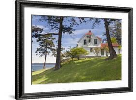 Home of Turn Point Lighthouse Keeper, Stuart Island, Washington, USA-Jaynes Gallery-Framed Photographic Print