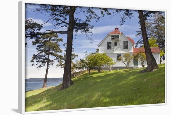 Home of Turn Point Lighthouse Keeper, Stuart Island, Washington, USA-Jaynes Gallery-Framed Photographic Print