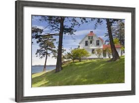 Home of Turn Point Lighthouse Keeper, Stuart Island, Washington, USA-Jaynes Gallery-Framed Photographic Print