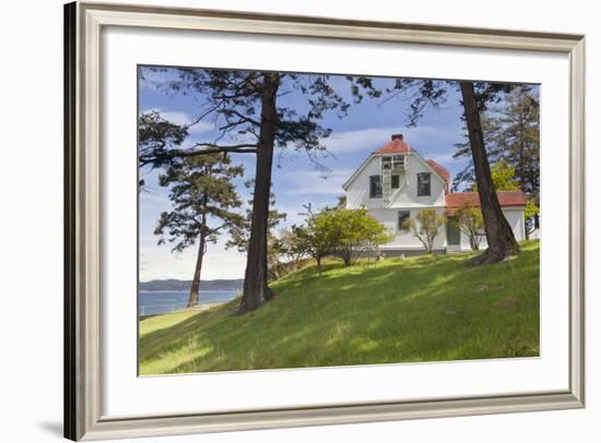 Home of Turn Point Lighthouse Keeper, Stuart Island, Washington, USA-Jaynes Gallery-Framed Photographic Print