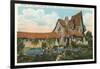 Home of Ward Lascelle, Movie Producer, Beverly Hills, California-null-Framed Art Print