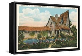 Home of Ward Lascelle, Movie Producer, Beverly Hills, California-null-Framed Stretched Canvas