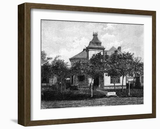 Home of William J Bryan-null-Framed Art Print