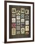 Home on strings-Art Licensing Studio-Framed Giclee Print