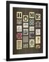 Home on strings-Art Licensing Studio-Framed Giclee Print