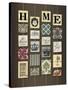 Home on strings-Art Licensing Studio-Stretched Canvas