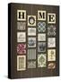 Home on strings-Art Licensing Studio-Stretched Canvas