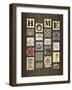 Home on strings-Art Licensing Studio-Framed Giclee Print