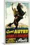 Home on the Prairie, Gene Autry, 1939-null-Mounted Art Print