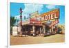 Home on the Range, Vintage Motel-null-Framed Art Print