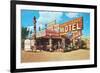 Home on the Range, Vintage Motel-null-Framed Premium Giclee Print