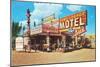 Home on the Range, Vintage Motel-null-Mounted Art Print