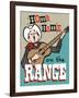 Home on the Range-Retroplanet-Framed Giclee Print