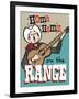 Home on the Range-Retroplanet-Framed Giclee Print