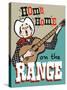 Home on the Range-Retroplanet-Stretched Canvas