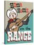 Home on the Range-Retroplanet-Stretched Canvas