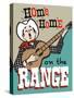 Home on the Range-Retroplanet-Stretched Canvas