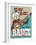 Home on the Range-Retroplanet-Framed Giclee Print