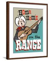 Home on the Range-Retroplanet-Framed Giclee Print