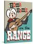 Home on the Range-Retroplanet-Stretched Canvas