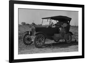 Home on Wheels for Migrants-Dorothea Lange-Framed Premium Giclee Print